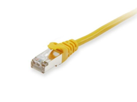 Equip EQUIP605561 SFTP patch kábel; cat6; LSOH; duplán árnyékolt; sárga; 2 m