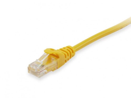 Equip EQUIP625460 UTP patch kábel; cat6; sárga; 1 m