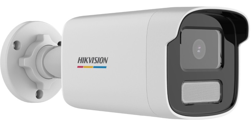 Hikvision DS-2CD1T47G0-LUF (4mm)(C) 4 MP WDR fix ColorVu IP csőkamera; láthatófény; beépített mikrofon