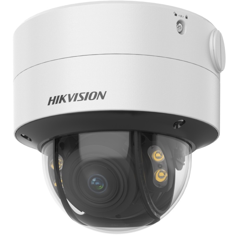 Hikvision DS-2CD2747G2T-LZS(2.8-12mm)(C) 4 MP ColorVu AcuSense WDR motoros IP dómkamera; láthatófény; hang I/O; riasztás I/O