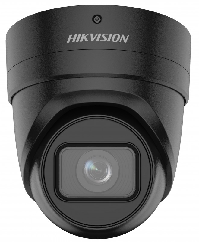 Hikvision DS-2CD2H46G2-IZS-B (2.8-12)(C) 4 MP AcuSense WDR motoros zoom EXIR IP turret kamera; riasztás I/O; hang I/O; fekete