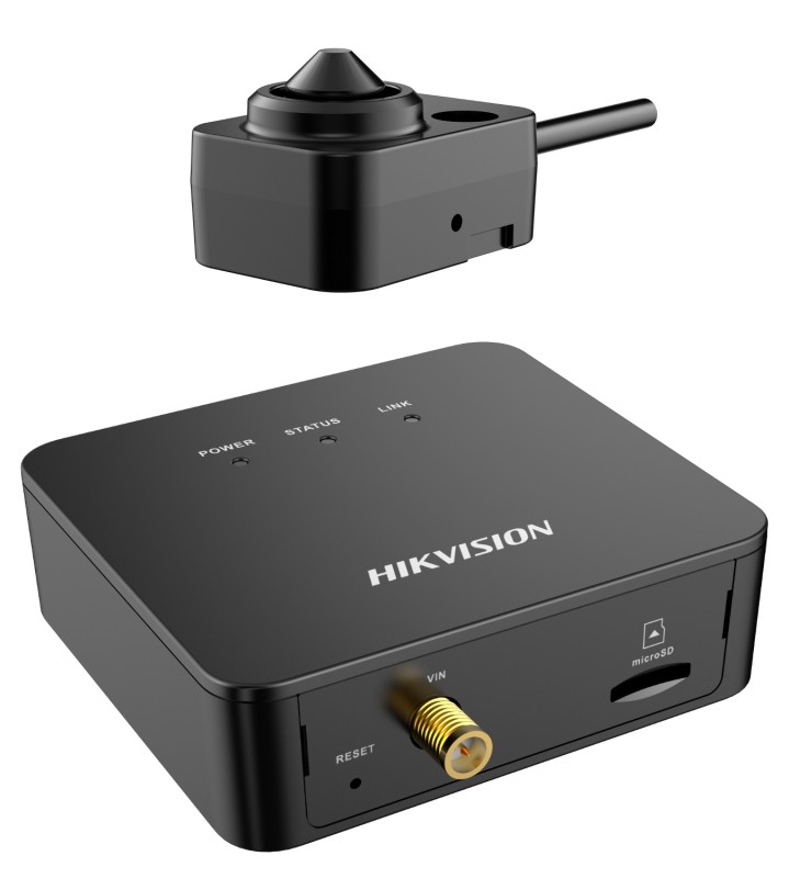 Hikvision DS-2CD6425G1-20 (2.8mm)8m 2 MP WDR rejtett IP kamera 1 db felületre szerelhető kamerafejjel; riasztás I/O; hang I/O
