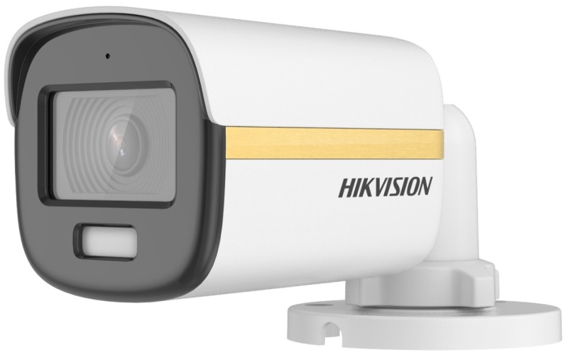 Hikvision DS-2CE10DF3T-FS (3.6mm) 2 MP ColorVu THD WDR fix csőkamera; fény riasztás; mikrofon