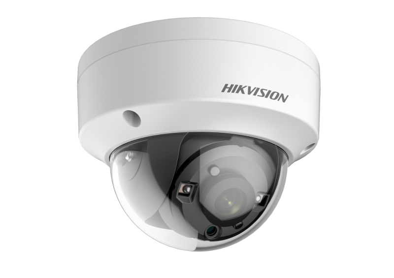 Hikvision DS-2CE56D8T-VPITF (2.8mm) 2 MP THD WDR fix EXIR dómkamera; OSD menüvel; TVI/AHD/CVI/CVBS kimenet