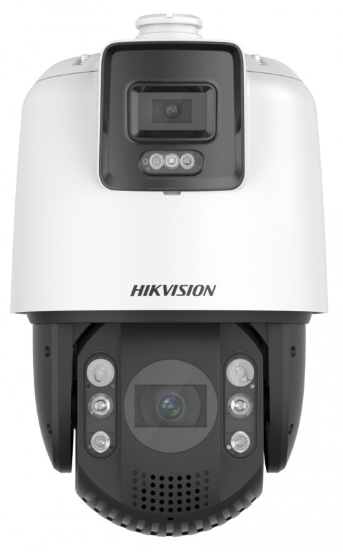 Hikvision DS-2SE7C124IWAE(32X/4)(S5) TandemVu Smart link AcuSense IP panoráma+PTZ kamera; 2 MP; 32x zoom; riasztás I/O; hang I/O