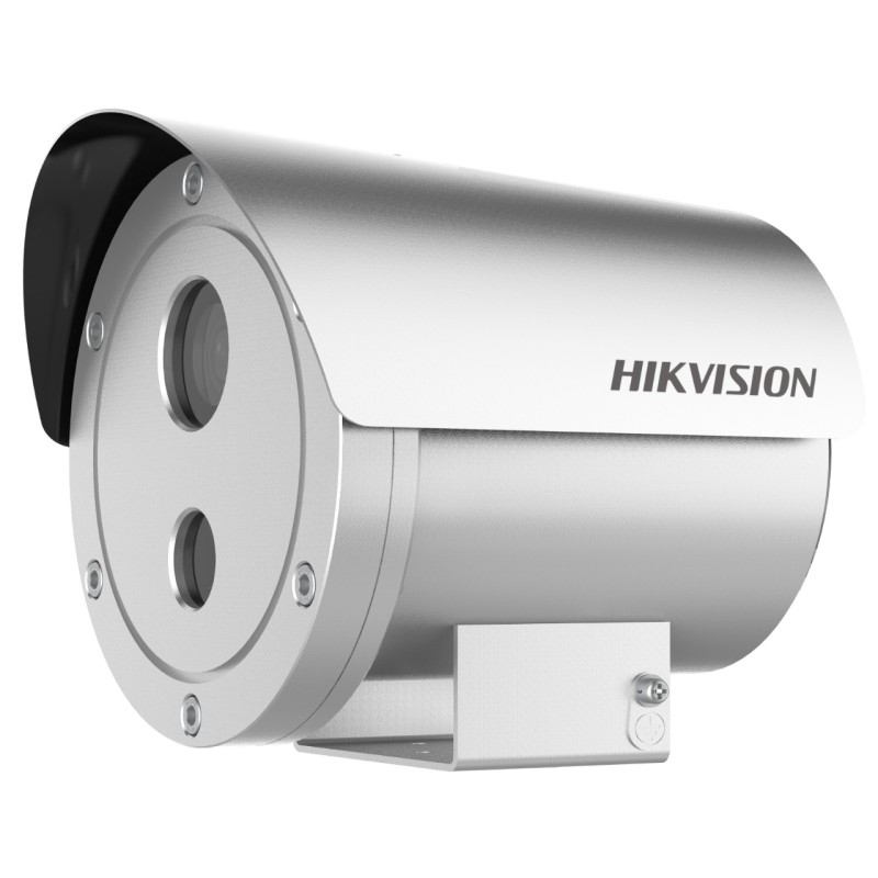 Hikvision DS-2XE6222F-IS (6mm)(D)/316L 2 MP WDR robbanásbiztos EXIR fix IP csőkamera; hang I/O; riasztás I/O; 230 VAC/PoE